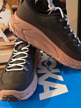 Hoka Tor Summit Cast Iron Walnut 1147952-CNW Hiking Trail Shoes Mens 10.5 US NEW